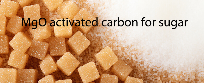 MgO activated carbon for sugar