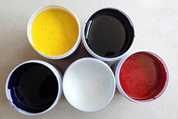 Activated carbon for screen printing ink