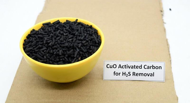 CuO الكربون المنشط المشرب