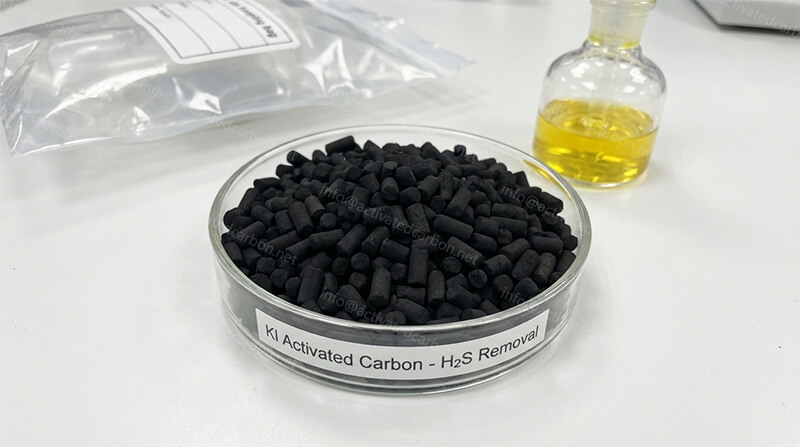 KI مشربة الكربون المنشط