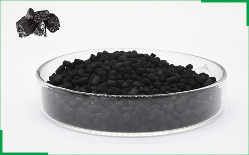 Coal based pellet activated carbon