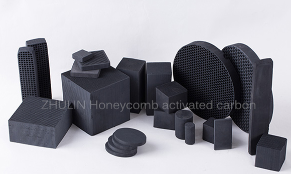 Honeycomb activated carbon