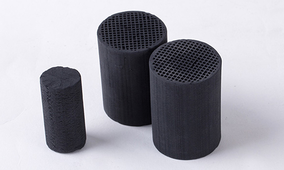 Honeycomb activated carbon