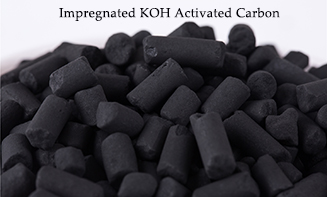 Impregnated activated carbon