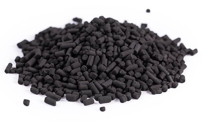 Coal activated carbon pellets